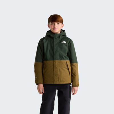 Manteau doublé sherpa corps et capuche THE NORTH FACE