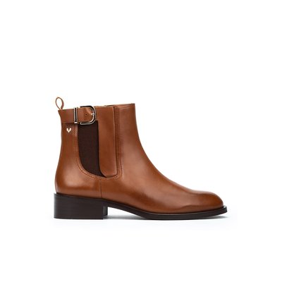 Bottines plates cuir RESSI MARTINELLI