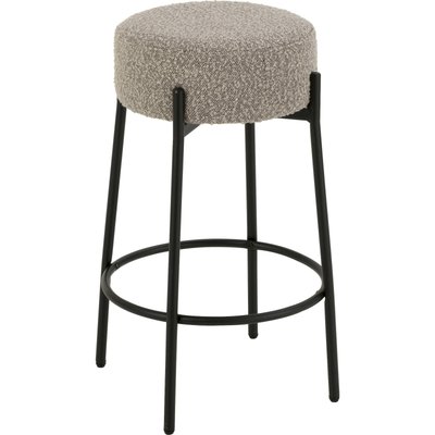 Tabouret de bar  boucle et métal pour cuisine moderne RECOLLECTION