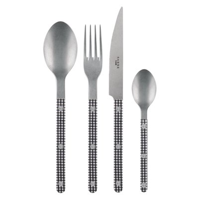 Set de 4 couverts de table, Bistrot Vintage SABRE
