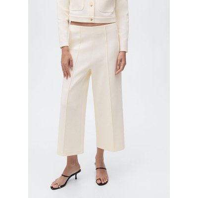 Pantalon crop coton MANGO