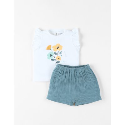 T-shirt avec short, Coton NOUKIE'S