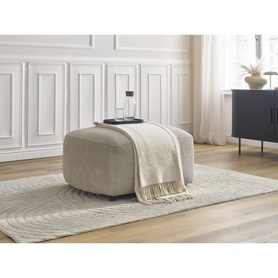 Pouf tissu bouclette, ASHLEY BOBOCHIC