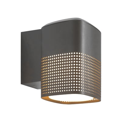 Applique murale extérieure déco adapté aux zones côtières  en aluminium, SIDARA NORDLUX