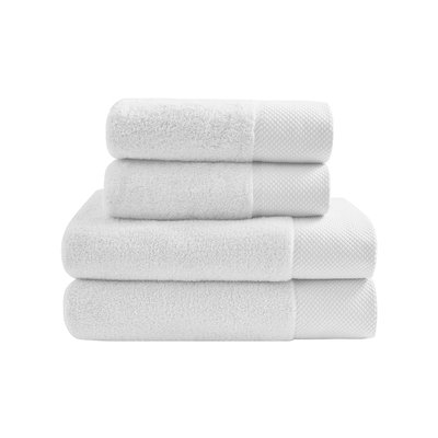 Ensemble de bain 4 pièces Zéro Twist SENSOFT (2 draps de bain + 2 serviettes) SENSEI MAISON