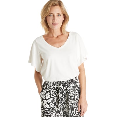Tee-shirt dentelle au dos DAXON