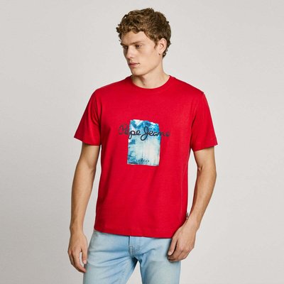 T-Shirt Coupe Regular Avec Imprimé PEPE JEANS