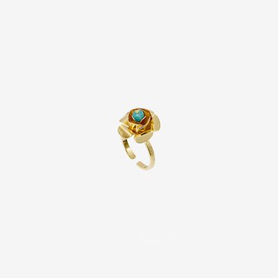 Bague frida amazonite CAROLINE NAJMAN