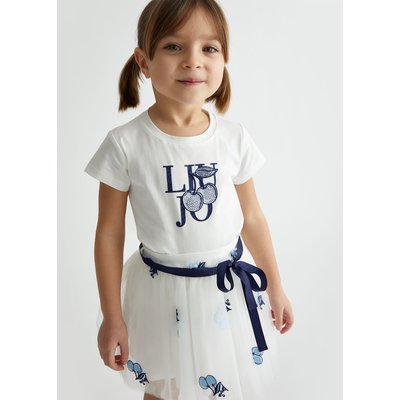 T-shirt en coton avec logo LIU JO