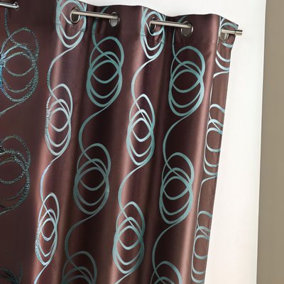 Rideau Ameublement Jacquard 'Tourbillons' HOME MAISON