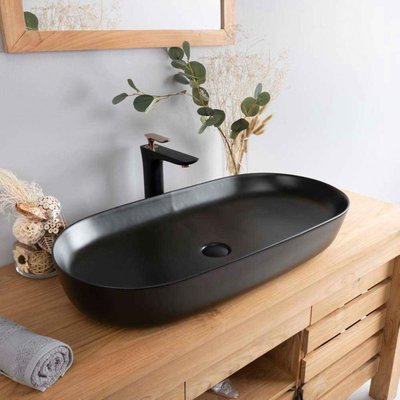 Grande vasque céramique ovale 82 cm PHÉBIE WANDA COLLECTION