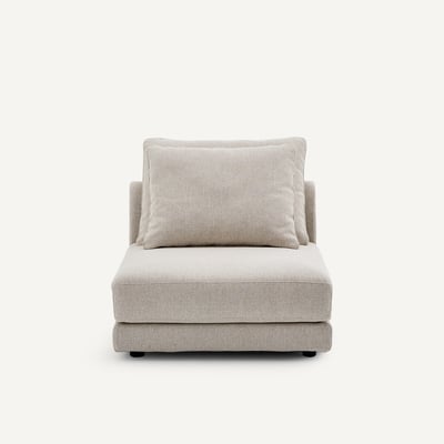 Chauffeuse modulable en tweedé, TIBERIO AM.PM
