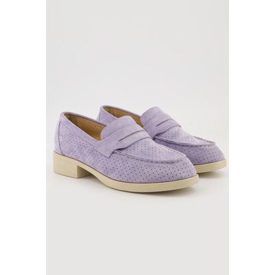 Mocassins en cuir daim, doublure textile ULLA POPKEN