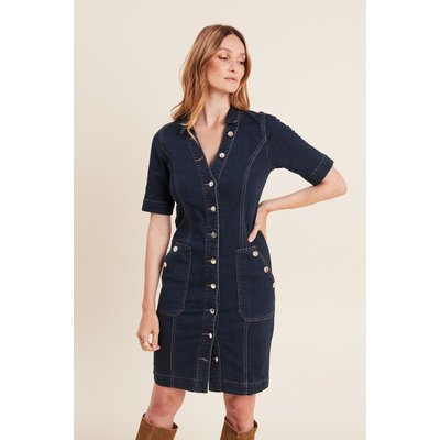 Robe droite en jean BREAL