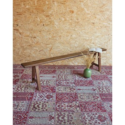 Banc de ferme en bois Antoine N°427 - Bon état DEBONGOUT