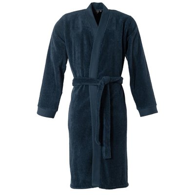 Peignoir coton moelleux ROMEO CARRE BLANC
