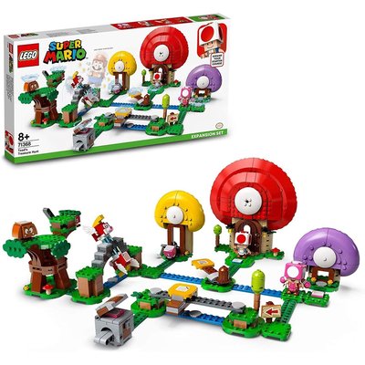 Lego® Super Mario™ 71368 Ensemble D'extension La Chasse Au Trésor De Toad LEGO