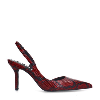Escarpin python petit talon store