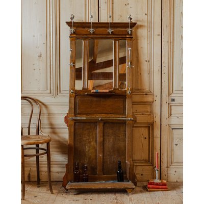 Porte-manteau vestiaire en bois Max N°338 - Bon état DEBONGOUT