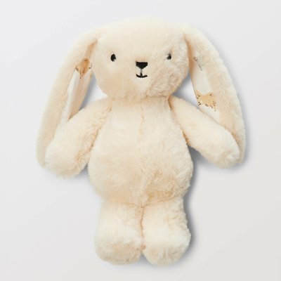 Doudou en velours imprimé en coton BIO BOUT'CHOU