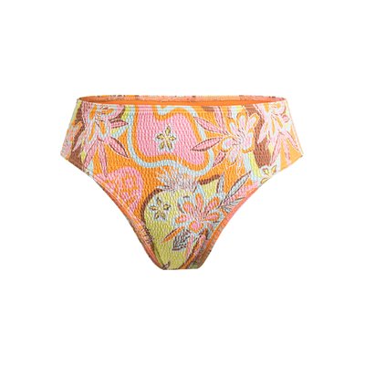 Bas de maillot de bain culotte bikini échancré FLORALDELIC. ROXY