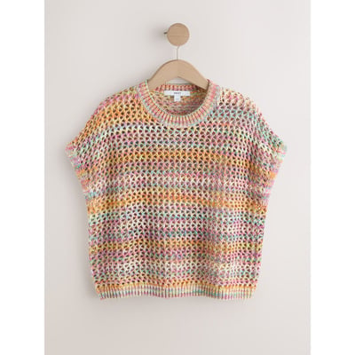 T-shirt à manches courtes en crochet NEXT