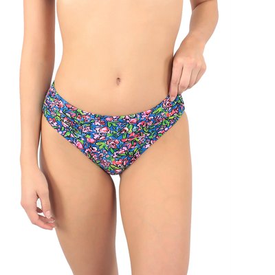 Bas de maillot culotte couvrante drapée Florenza LAURA BY JANINE ROBIN