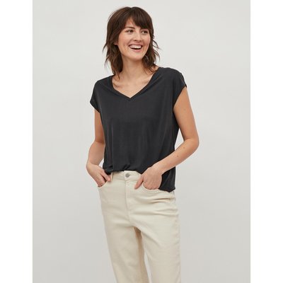 Tee shirt col v manches courtes VILA