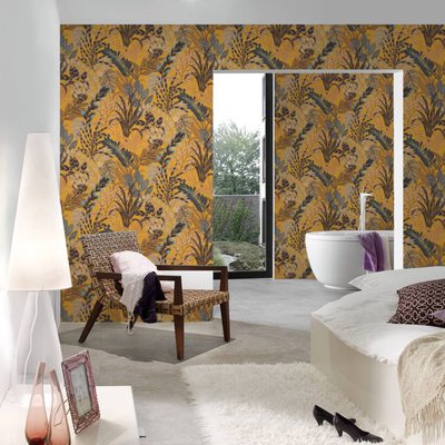 Papier peint en mur végétal HOME MAISON