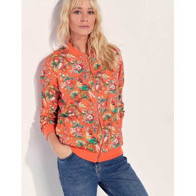 Veste teddy imprimée zippée ONEIDA LA FIANCÉE