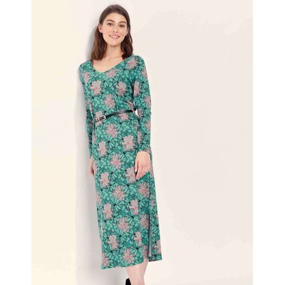 Robe midi en maille jersey BEELA LA FIANCÉE