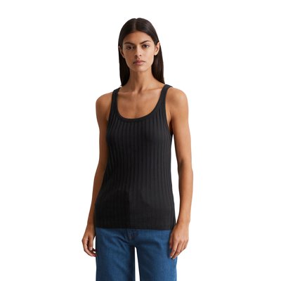 Pointelle-Top slim en doux mélange Modal-Organic-Cotton MARC O'POLO