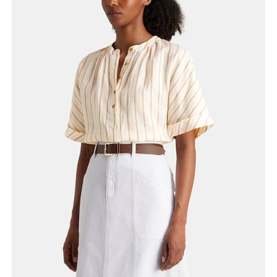 Top Blouse À Rayures Lalicia En Coton Stretch JODHPUR