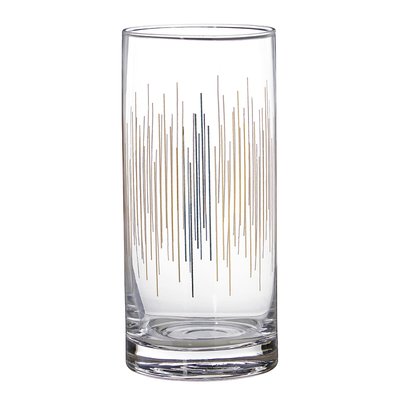 Set of 4 Gold Lines Hiball Glasses SO'HOME