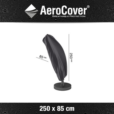Garden Free Arm Parasol Cover 250x85cm AEROCOVER