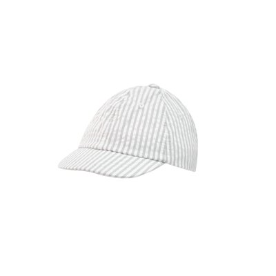 Casquette popelin à rayures BOBOLI