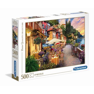 500 pièces - lake como CLEMENTONI