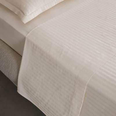 Drap plat en satin de coton 200 fils, GALOR AM.PM