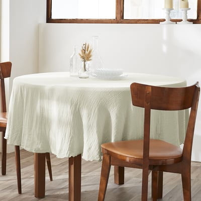 Nappe ronde en 100% Gaze de Coton EDEN