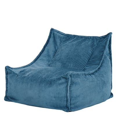 Pouf fauteuil grand enfant en velours côtelé Oeko-Tex® - ALTO ICON