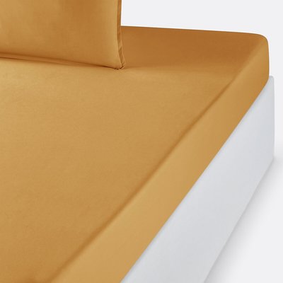 Drap housse enfant uni percale de coton biologique LA REDOUTE INTERIEURS