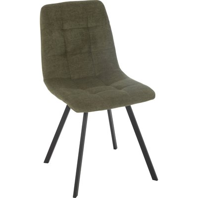 Chaise design  en métal et polyester assise confortable RECOLLECTION