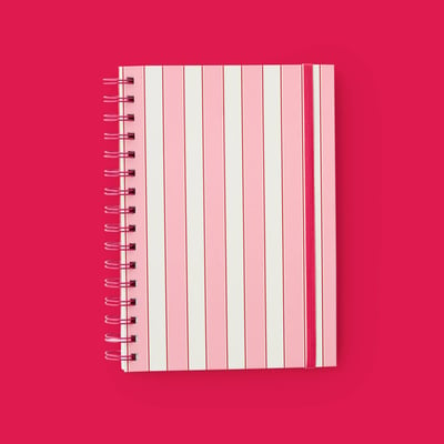 Carnet A5 spirales, 80 pages MONOPRIX