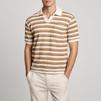 Polo À Rayures En Crochet PEPE JEANS