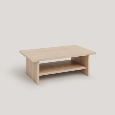 Table basse en pin massif verni BINIBECA NAAN FURNITURE