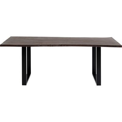 Table Harmony 160x80cm noyer laiton KARE DESIGN