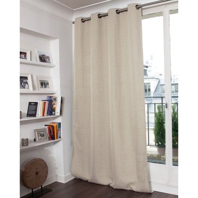 Rideau Phonique Oeillet Gris MC740 130 x 260 (LxH) MOONDREAM