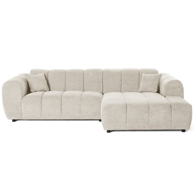 Canapé d'Angle droit 4 places - CURTIS BEST MOBILIER