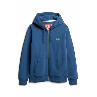 Sweat à capuche zippé à logo Essential SUPERDRY