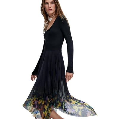 Robe midi à manches longues M. C. Lacroix DESIGUAL